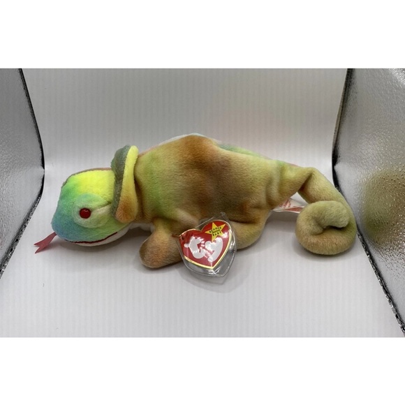 Lot Of 3 Vintage TY BEANIE BABIES 1997-1998 Beanies Scorch Rocket Rainbow - Picture 7 of 7